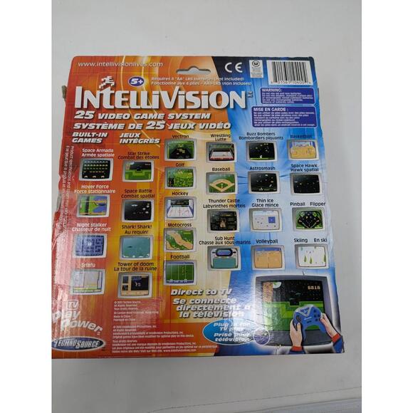 Intellivision Plug and Play TV Game 25 Games in 1 Tested & Working Boxed - Picture 4 of 4